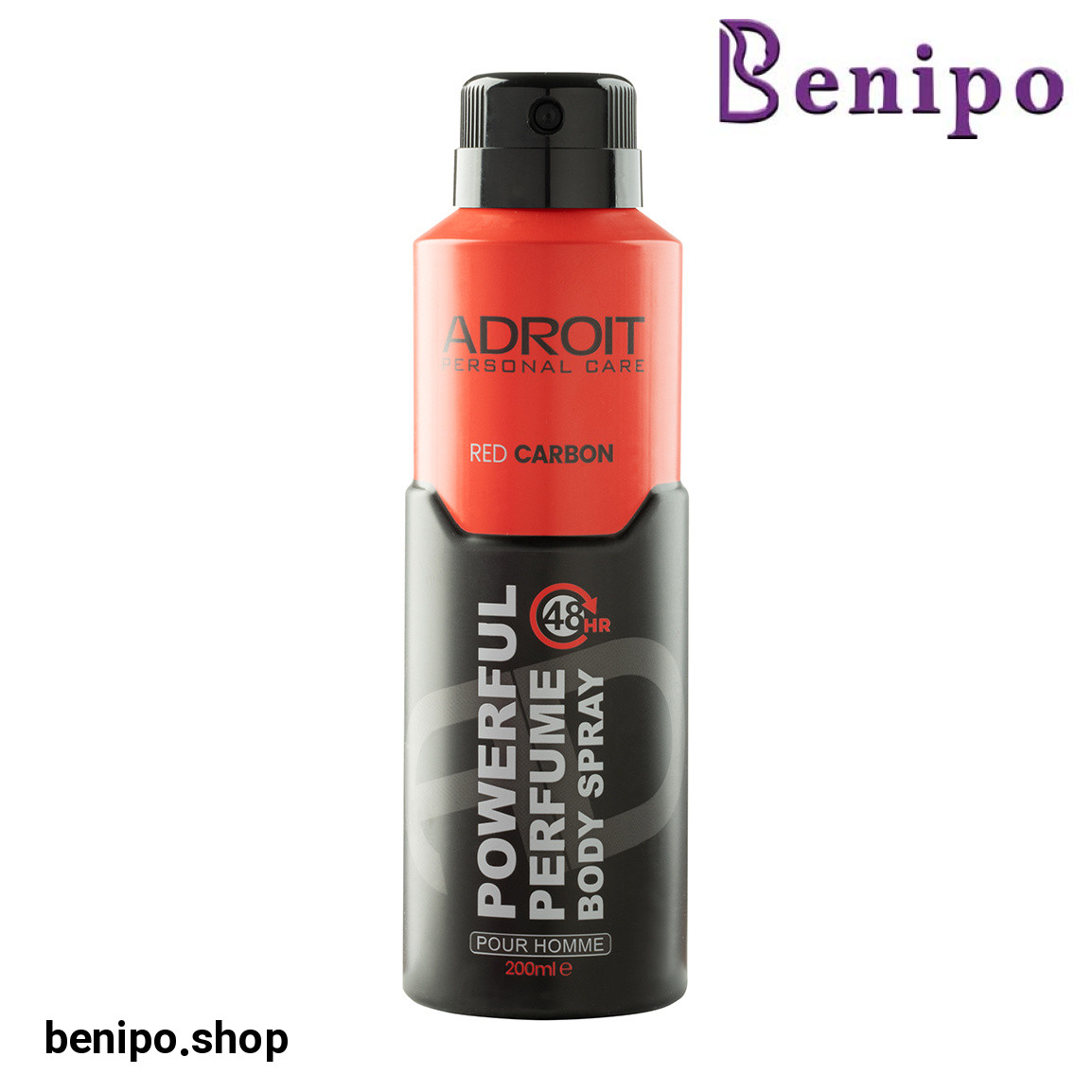 اسپری بدن مردانه مدل Red Carbon حجم 200 میلی لیتر