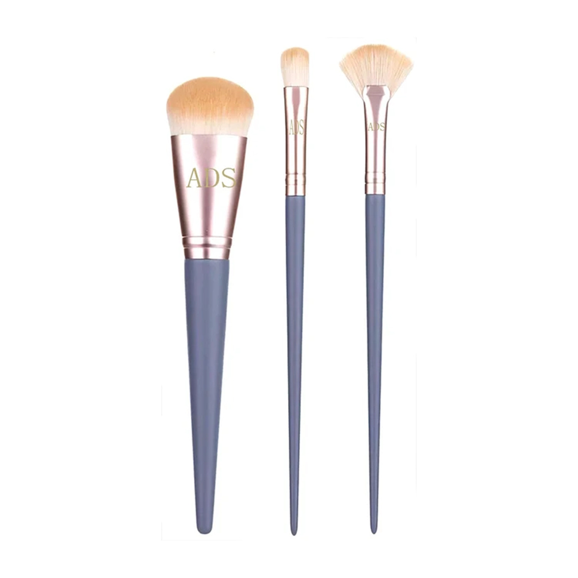 ست براش آرایشی مدل Beauty بسته 3 عددی