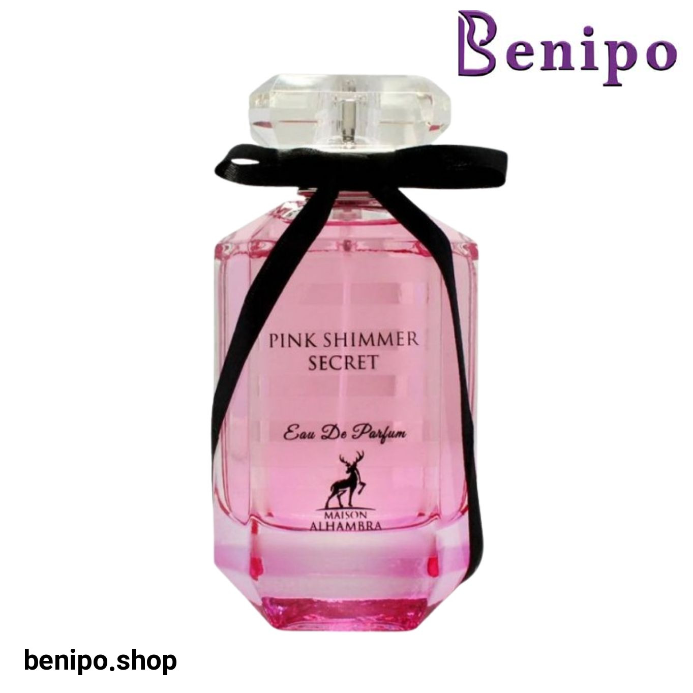 ادو پرفیوم زنانه الحمبرا مدل Pink Shimmer Secret حجم 100 میلی لیتر
