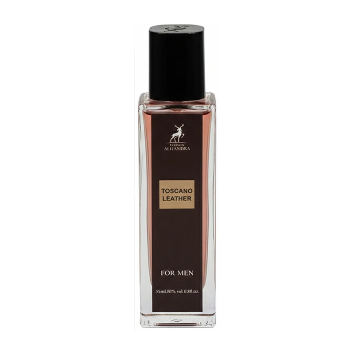 عطر جیبی مردانه مدل Toscano Leather حجم 35 میلی لیتر