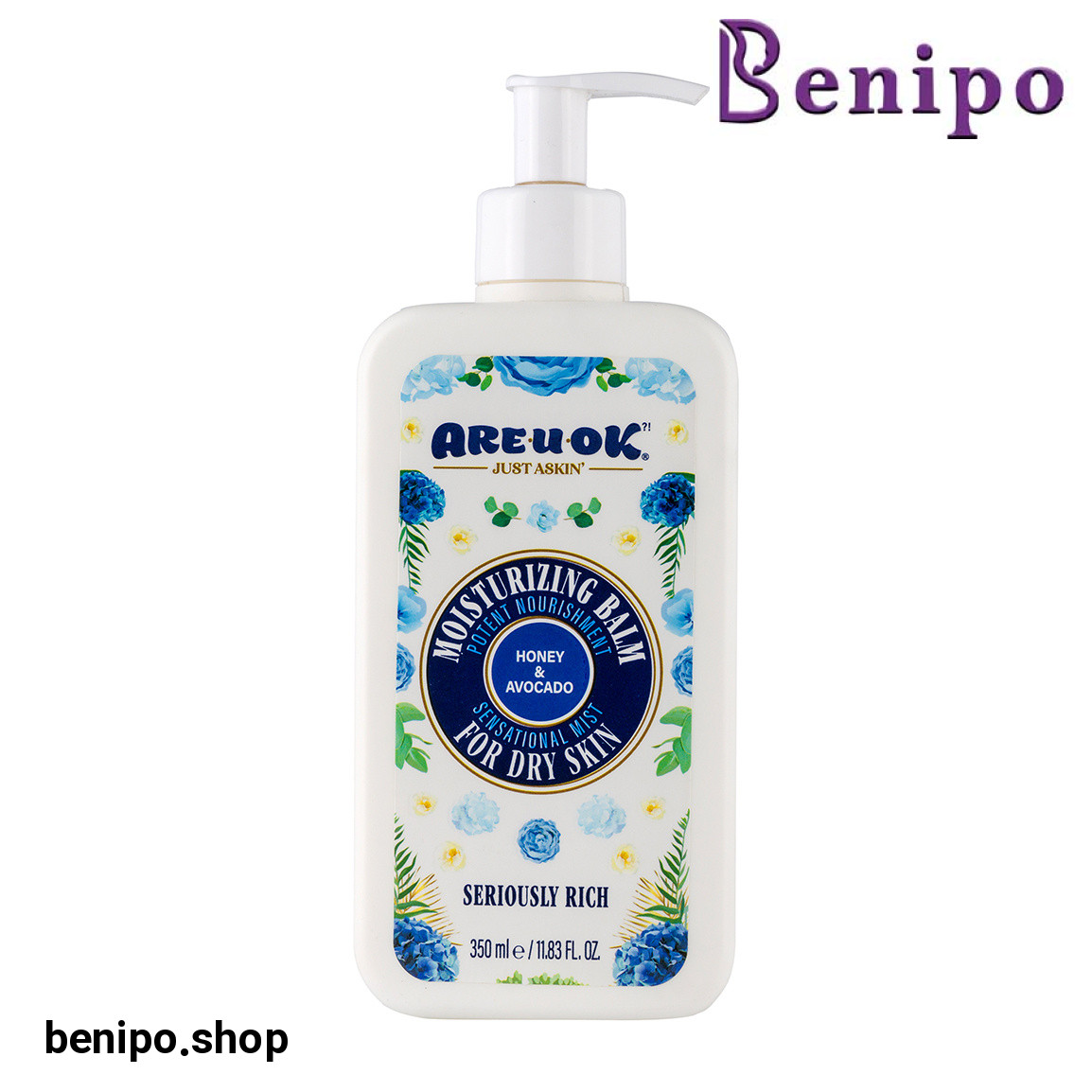 کرم آبرسان و مرطوب کننده دست و صورت آلوئه ورا 300میل