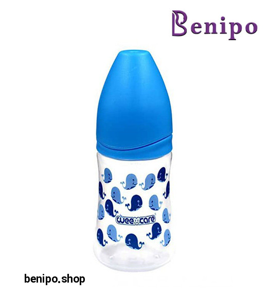 شیشه شیرخوری فاقد BPA کد 436 حجم 120 میل ارسال با رنگ رندوم