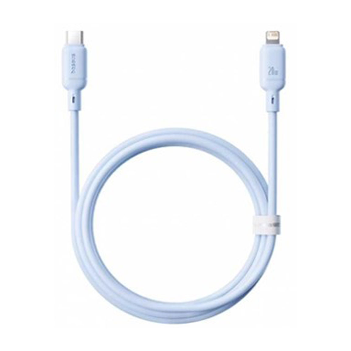 کابل شارژ سریع USB-C به لایتنینگ سری Silky مدل P10377700313-00 با طول 1 متر