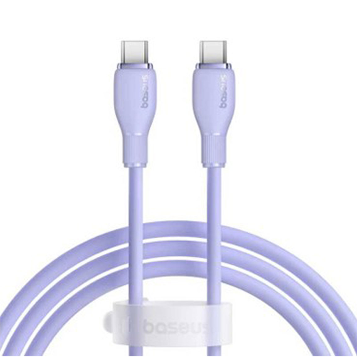 کابل شارژ سریع USB-C به USB-C مدل Pudding با توان 100 وات و طول 1.2 متر