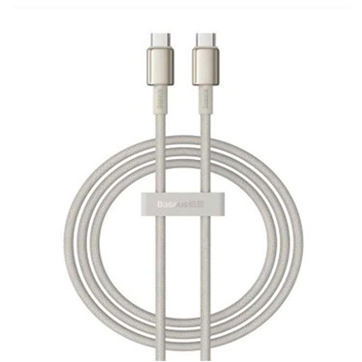 کابل شارژ سریع USB-C به USB-C مدل Tungsten Gold با توان 100 وات و طول 1 متر