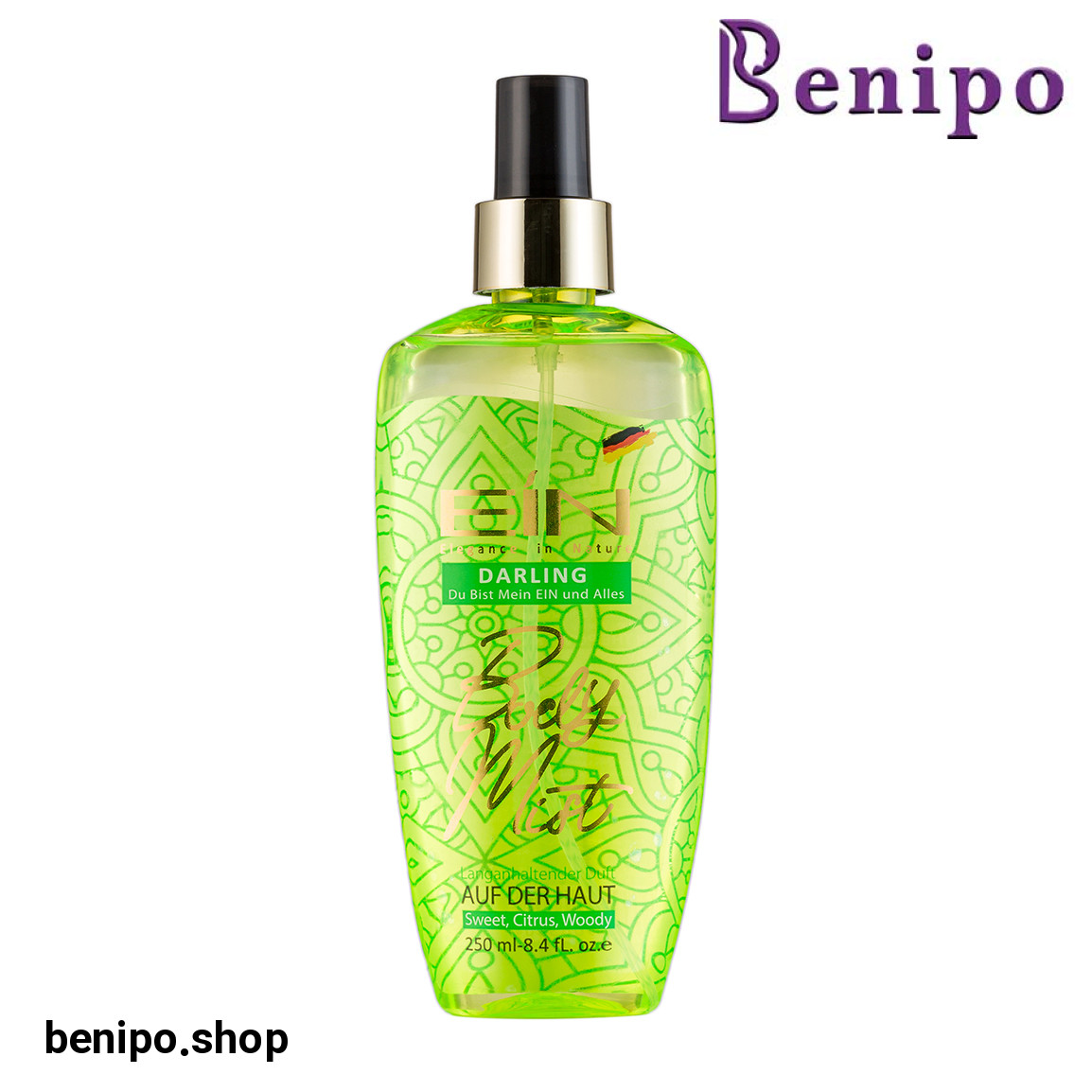 بادی اسپلش زنانه مدل Eclet حجم 250 میلی لیتر