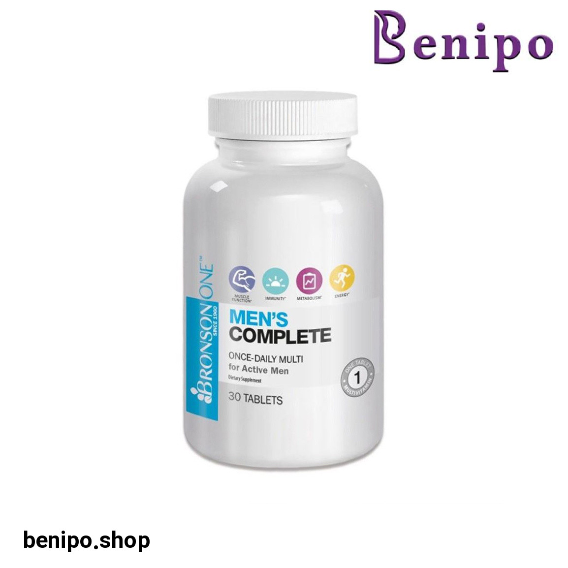 قرص مولتی ویتامین مدل Mens Complete Multi Vitamin بسته 30 عددی وزن 60 گرم