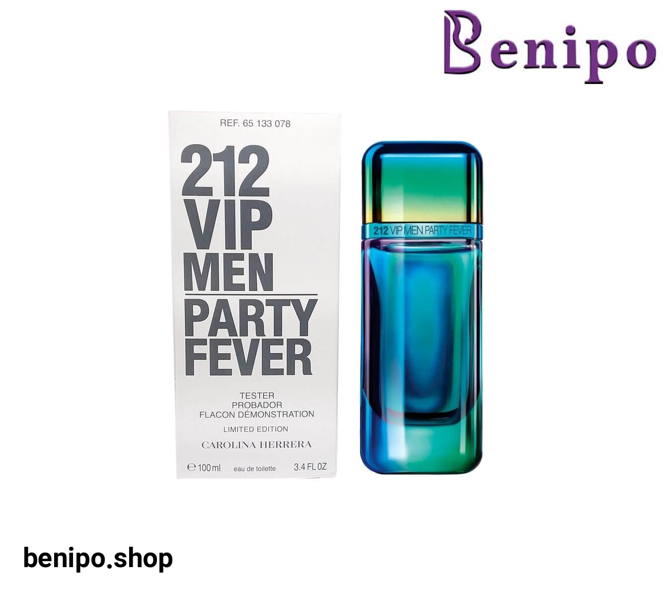 ادو تویلت مردانه مدل 212 Vip Party Fever حجم 100 میل