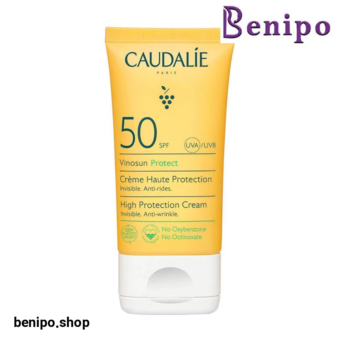 کرم ضد افتاب و ضد چروک با Spf 50 مدل Vinosun حجم 50 میلی لیتر