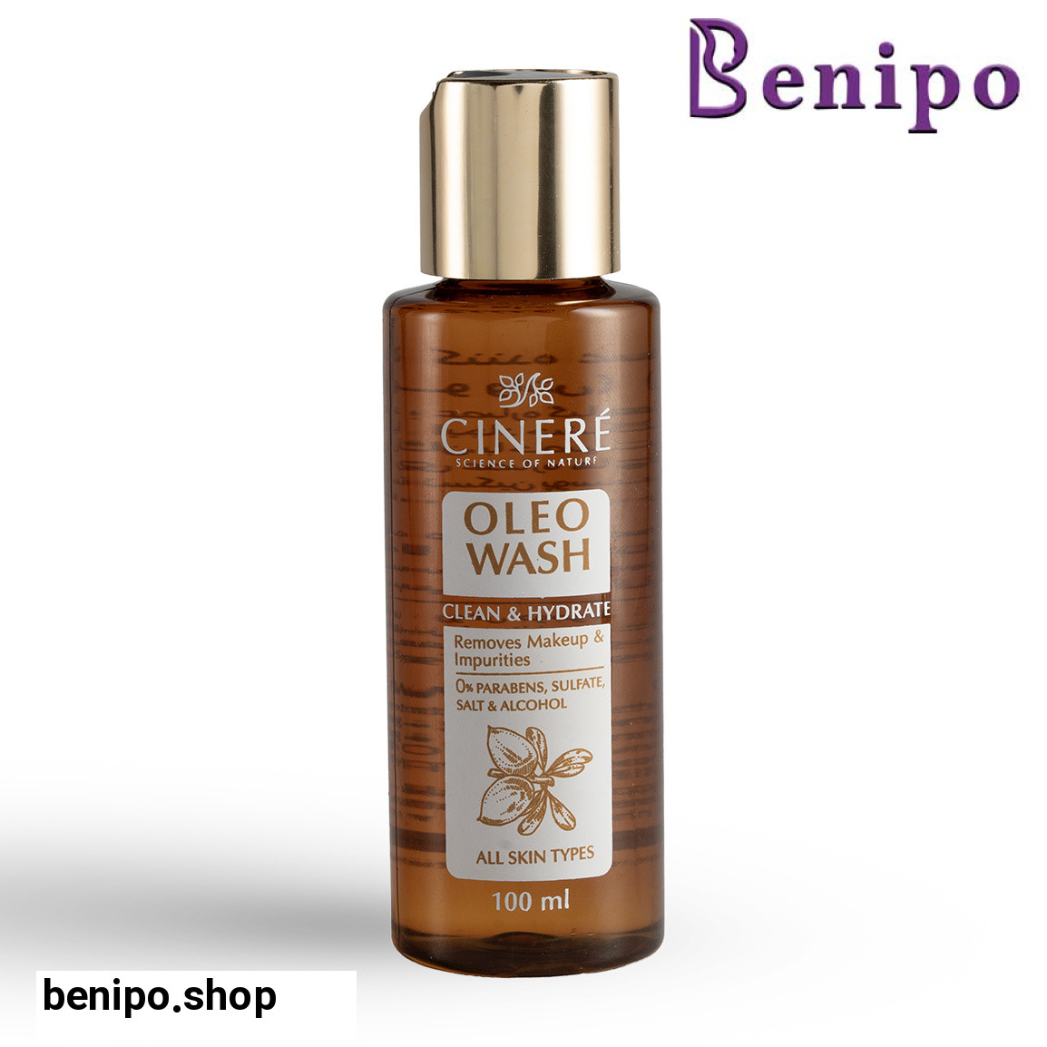 روغن پاک کننده آرایش و آلودگی مدل Oleo Wash مناسب انواع پوست حجم 100 میلی لیتر