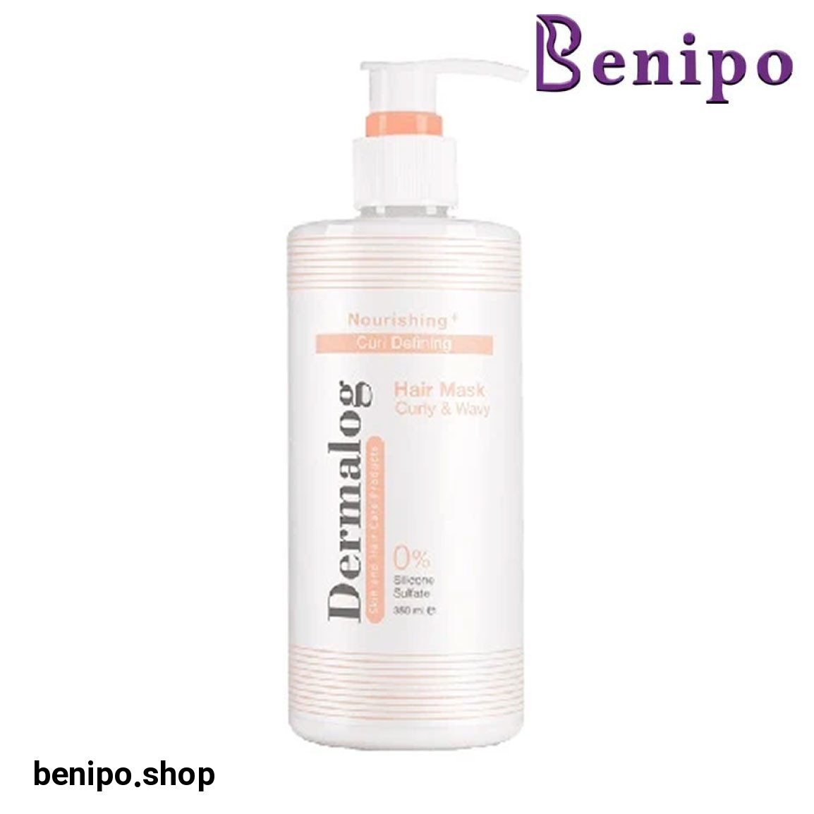 ماسک مو مدل Curly حجم 350 میلی لیتر