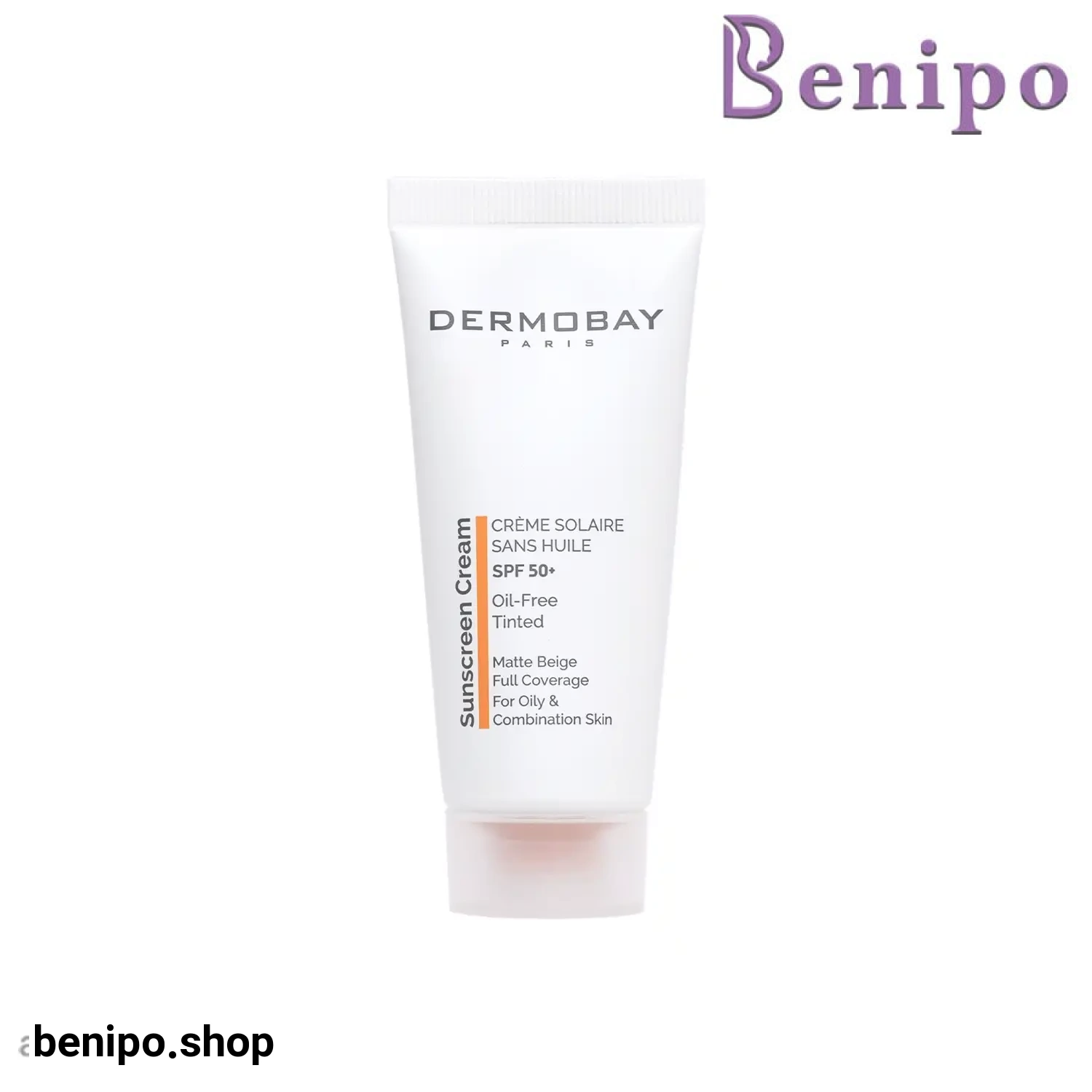 کرم ضد آفتاب رنگی فاقد چربی SPF50+ درموبی