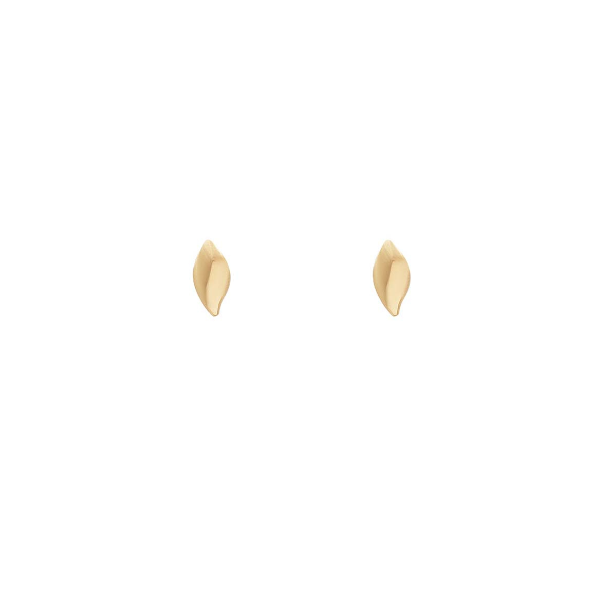 گوشواره طلا 18عیار برگ سوزنی