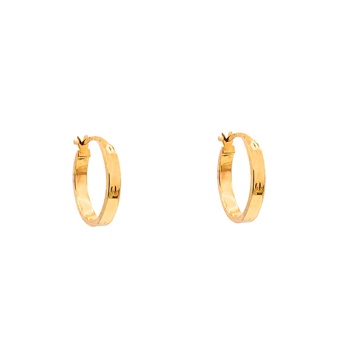 گوشواره طلا 18 عیار مدل LOVE کارتیه 2