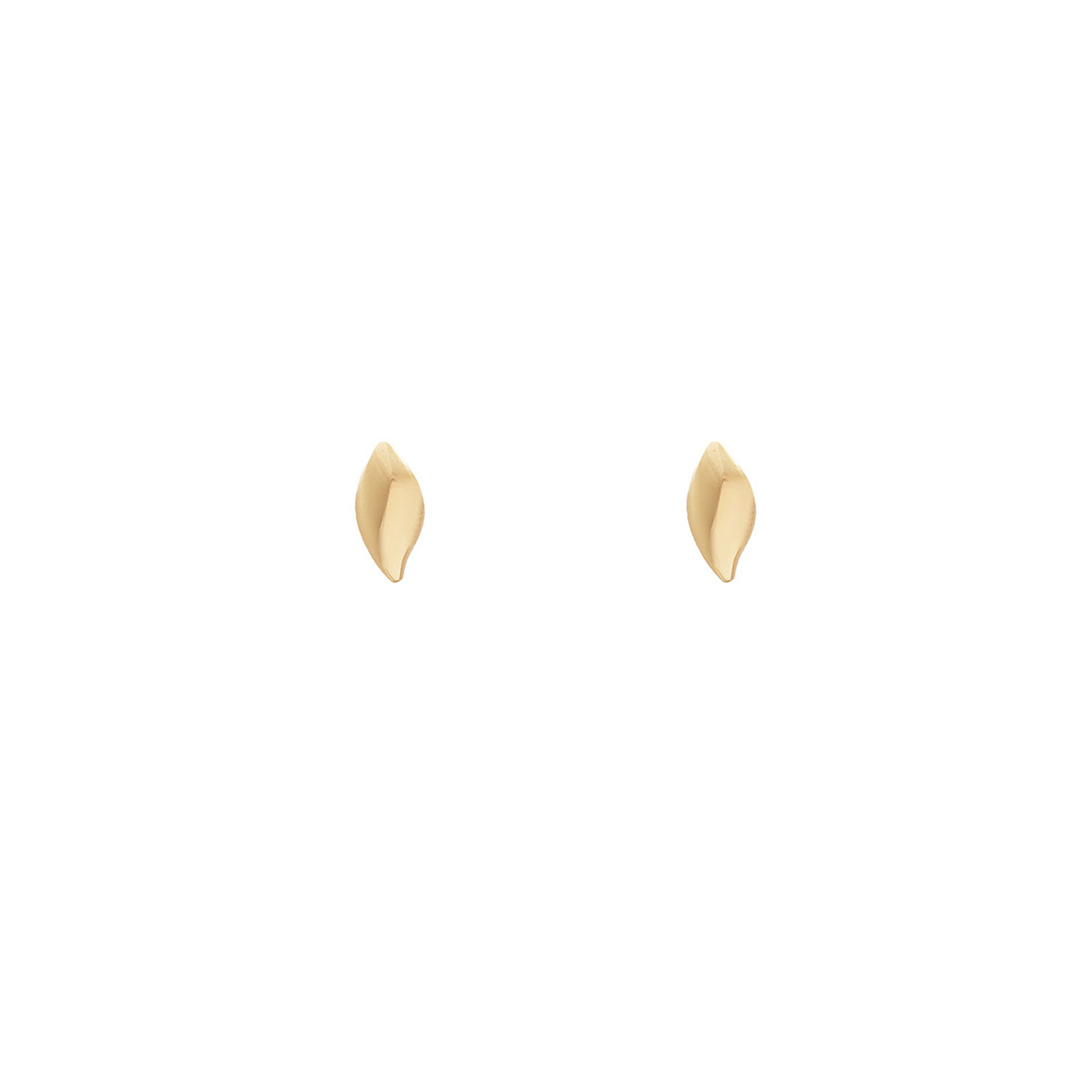 گوشواره 18 عیار برگ سوزنی