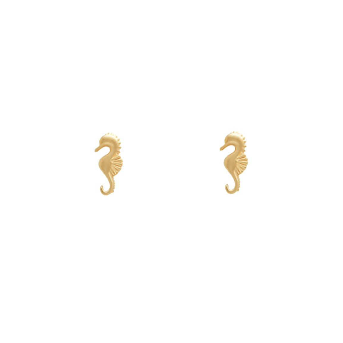 گوشواره 18 عیار اسب دریایی