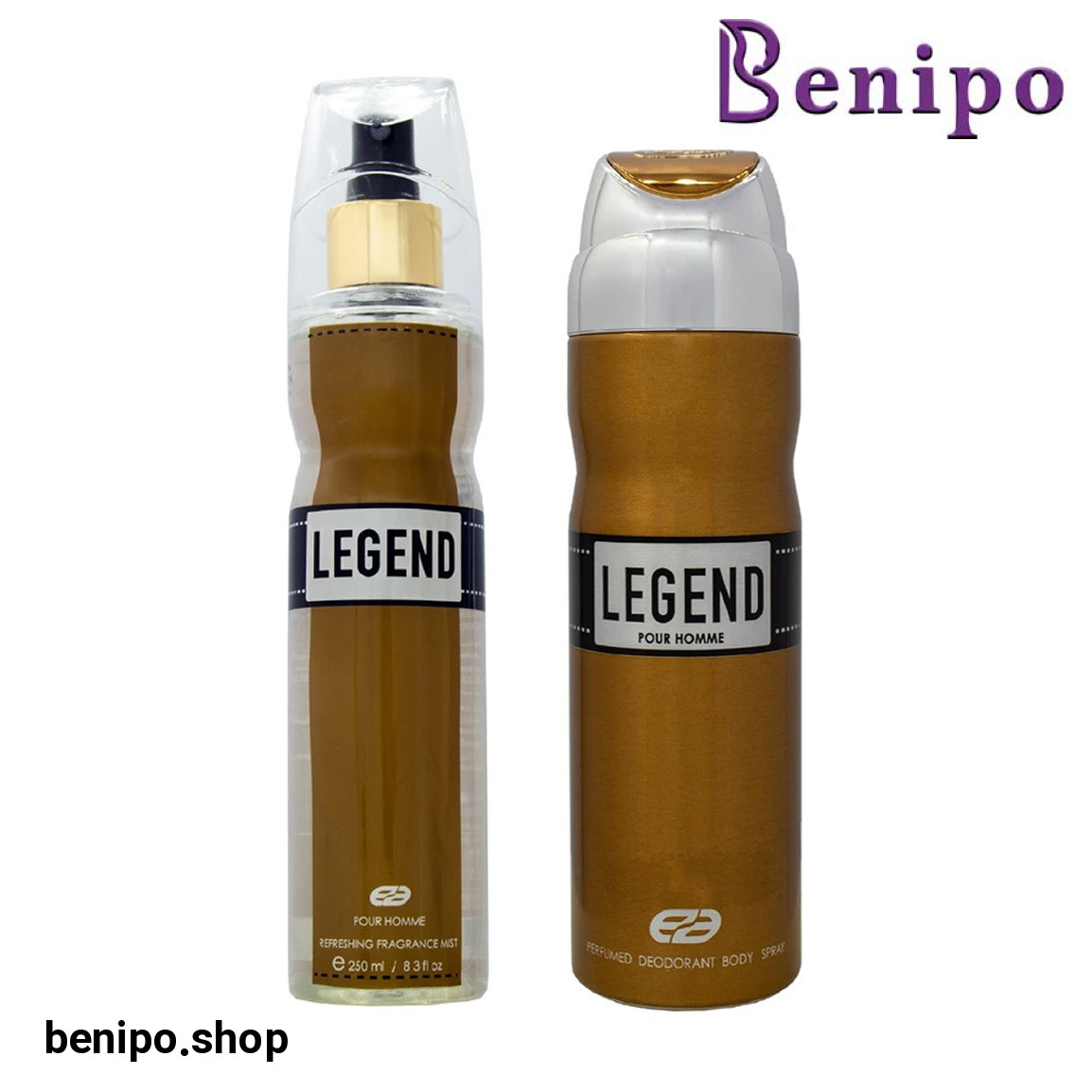 بادی اسپلش مردانه مدل Legend حجم 250 میلی لیتر به همراه اسپری بدن مردانه مدل Legend حجم 200 میلی لیتر