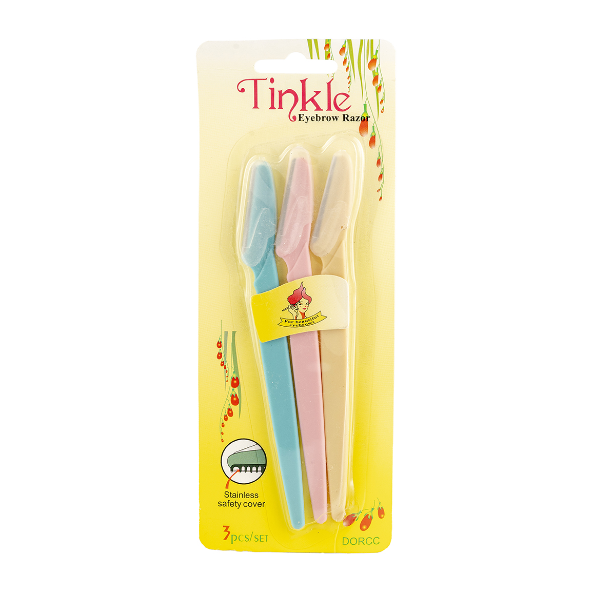 تیغ ابرو کد 01 بسته 3 عددی