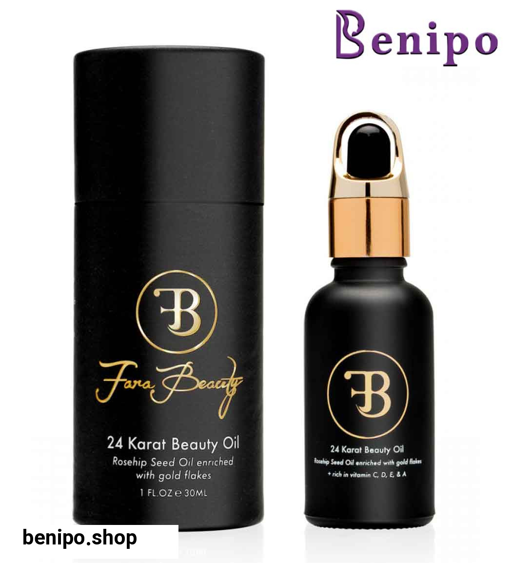 روغن زیبایی طلای 24 عیار