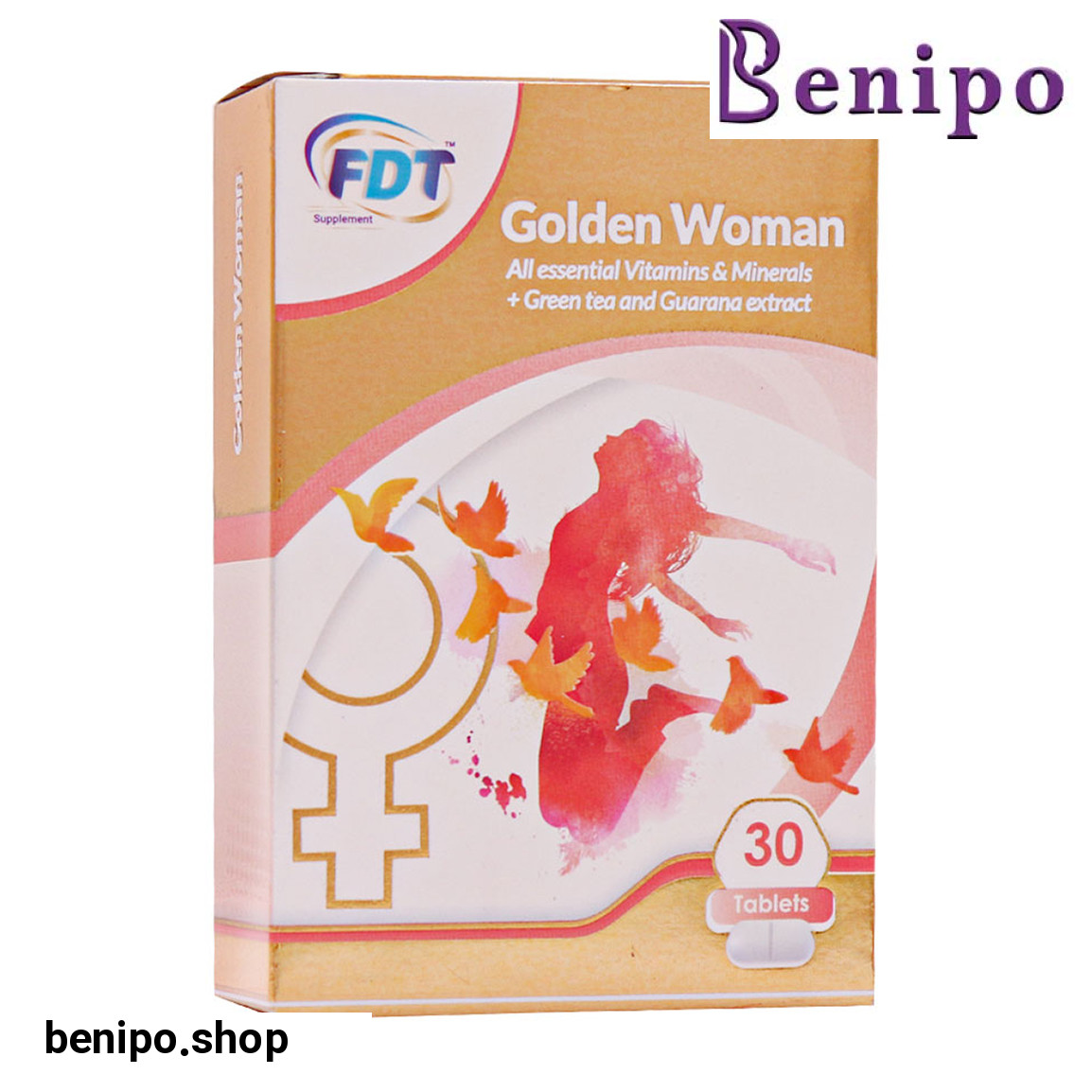 قرص Golden Woman مناسب خانم ها بسته 30 عددی