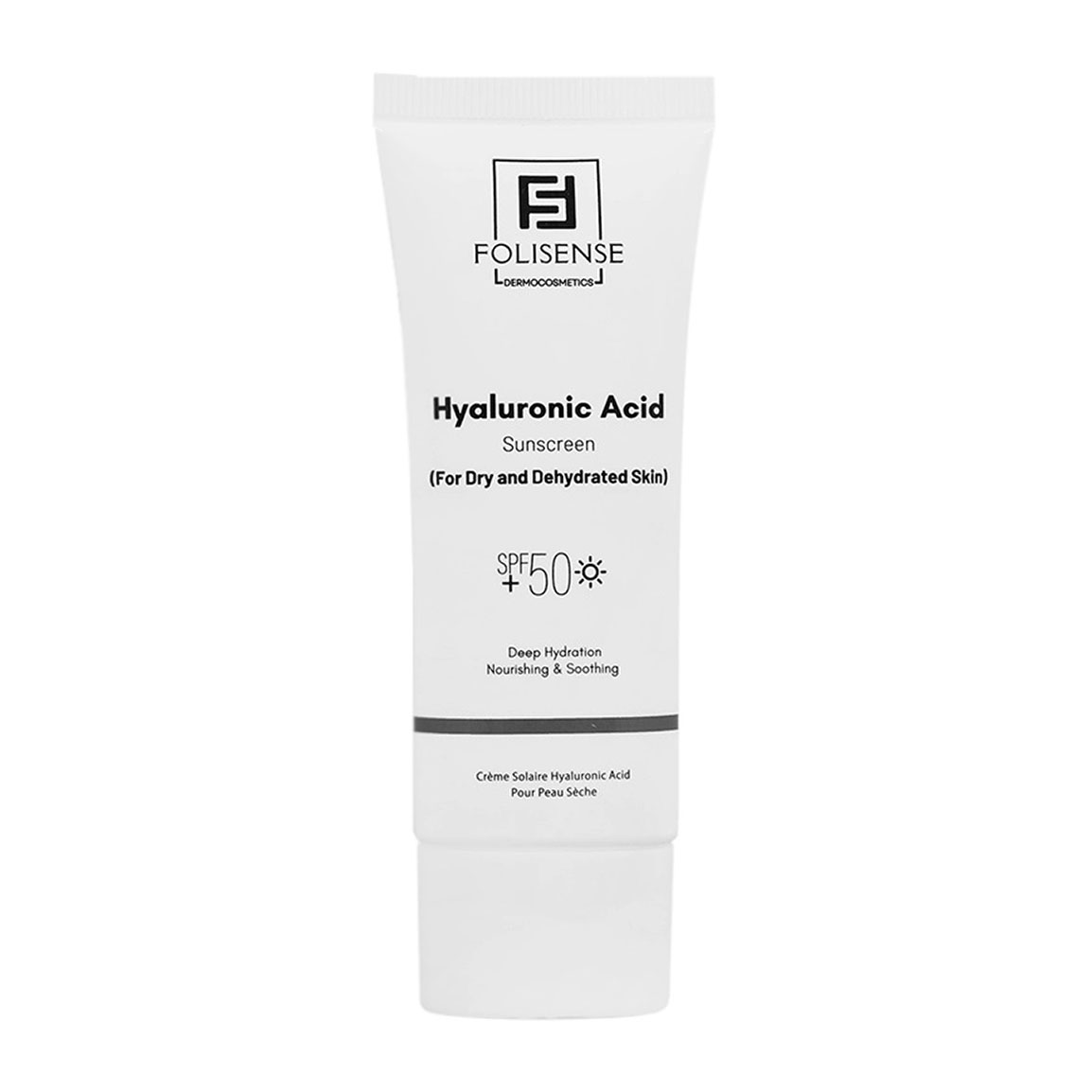ضد آفتاب مدل Hyaloronic Acid با SPF 50 مناسب پوست خشک و دهیدراته حجم 40 میلی لیتر
