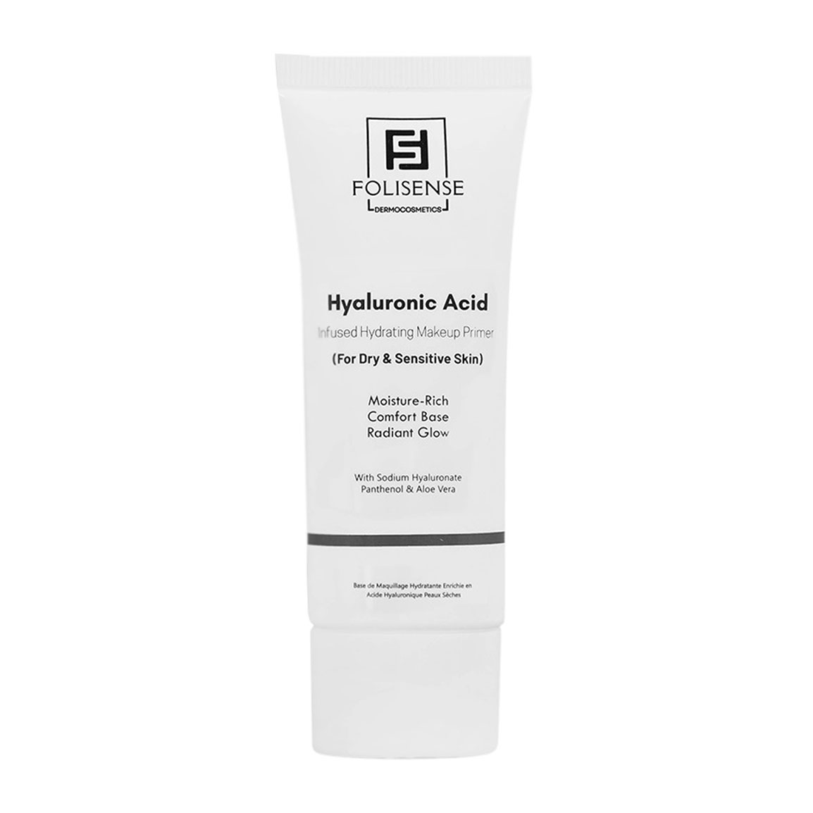 پرایمر آرایشی آبرسان مدل Hyaluronic Acid مناسب پوست خشک و حساس حجم 40 میلی لیتر