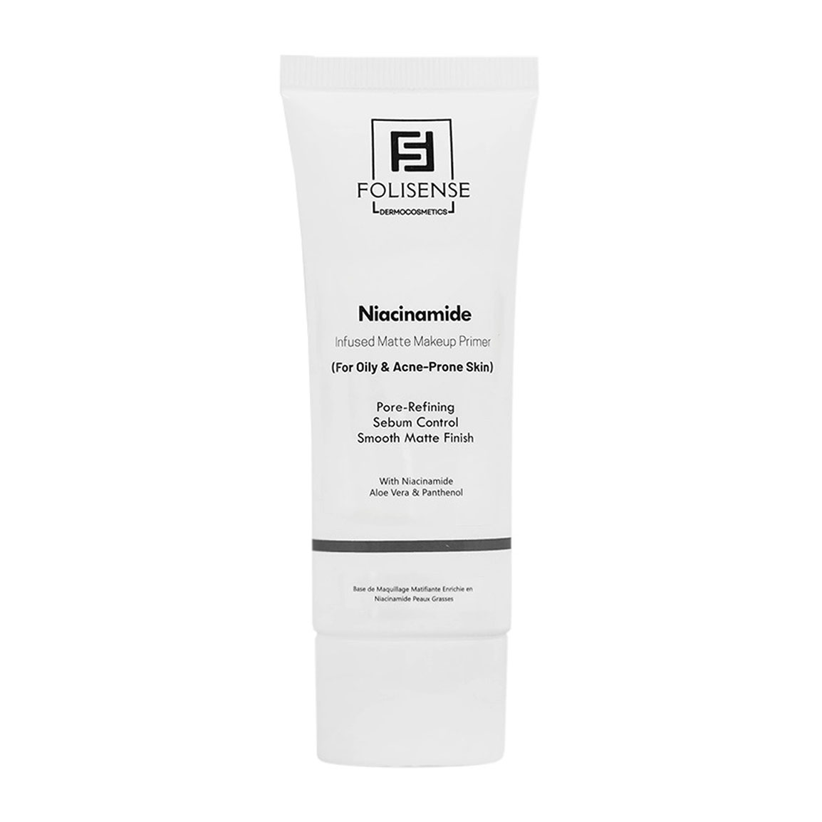 پرایمر آرایشی مات کننده مدل Niacinamide مناسب پوست چرب و مستعد آکنه حجم 40 میلی لیتر