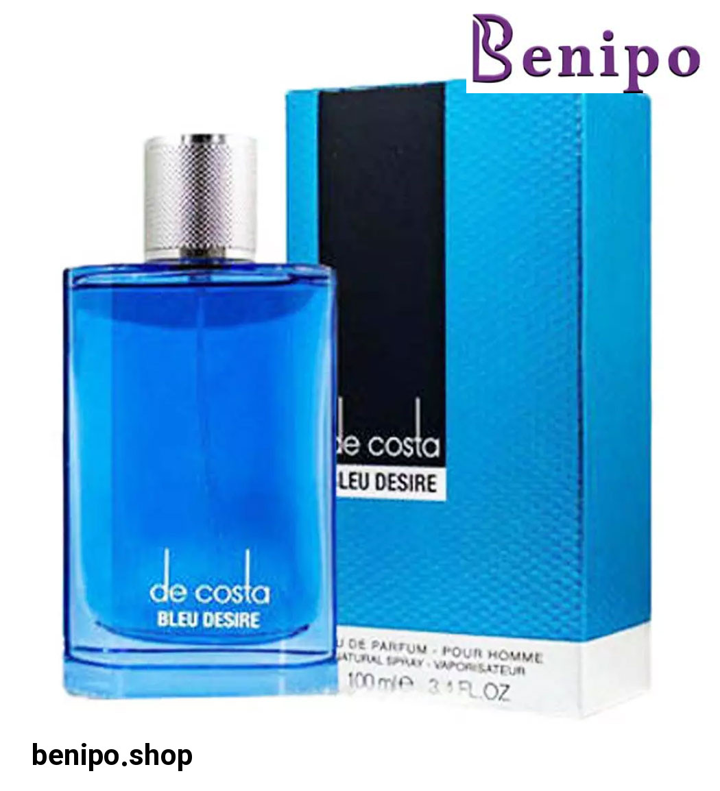 ادوپرفیوم مردانه مدل De Costa Bleu Desire حجم 100 میل