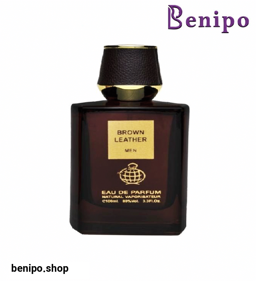پک ادو پرفیوم مردانه مدل Brown Leather همراه با اسپری حجم 100میل