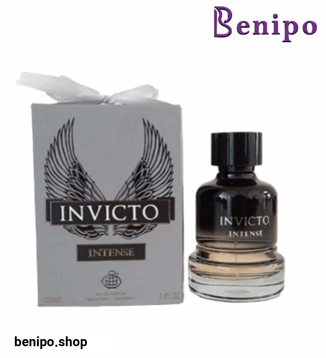 ادو پرفیوم مردانه مدل Invicto Intense حجم 100میل