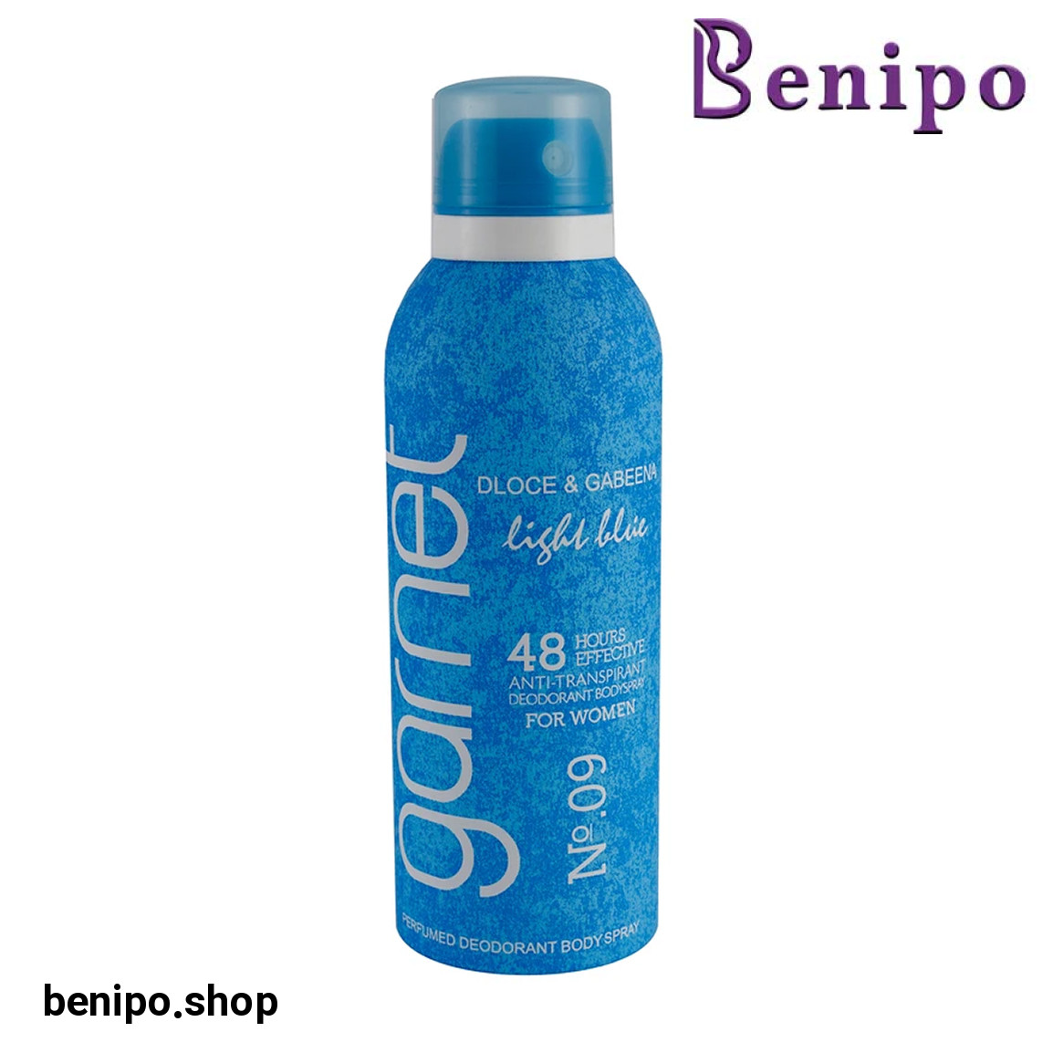 اسپری خوشبو کننده بدن زنانه مدل Light Blue شماره 09 حجم 200 میلی لیتر