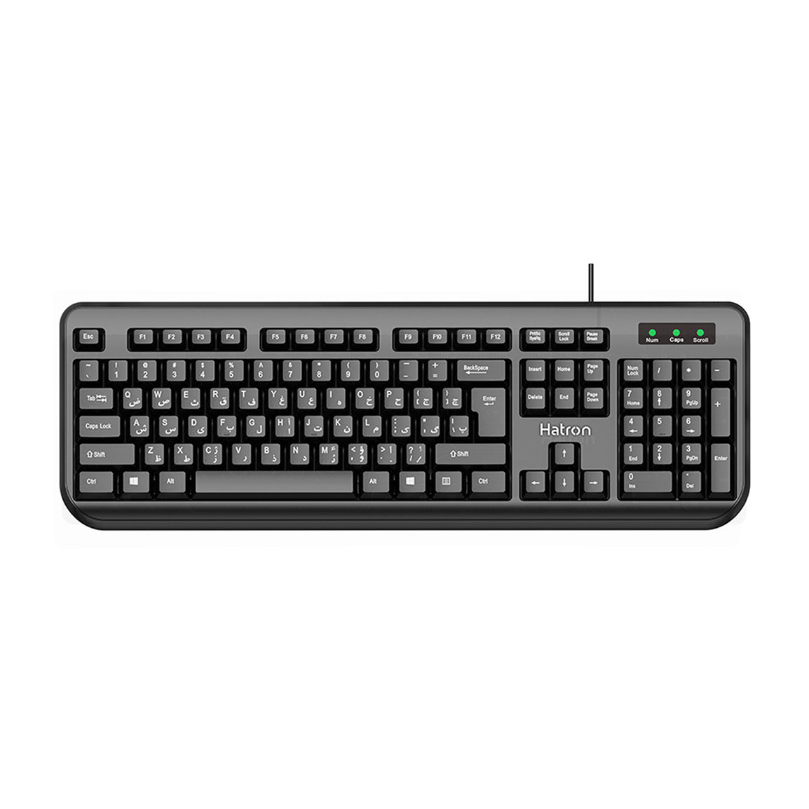 کیبورد باسیم مدل HK255