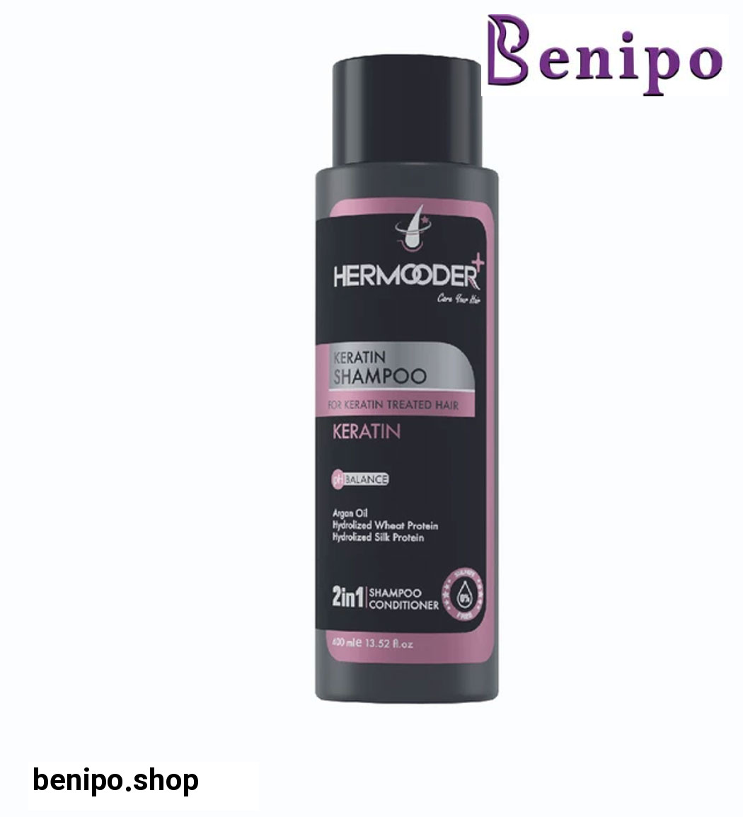شامپو مو مدل Keratin حجم 400 میلی لیتر
