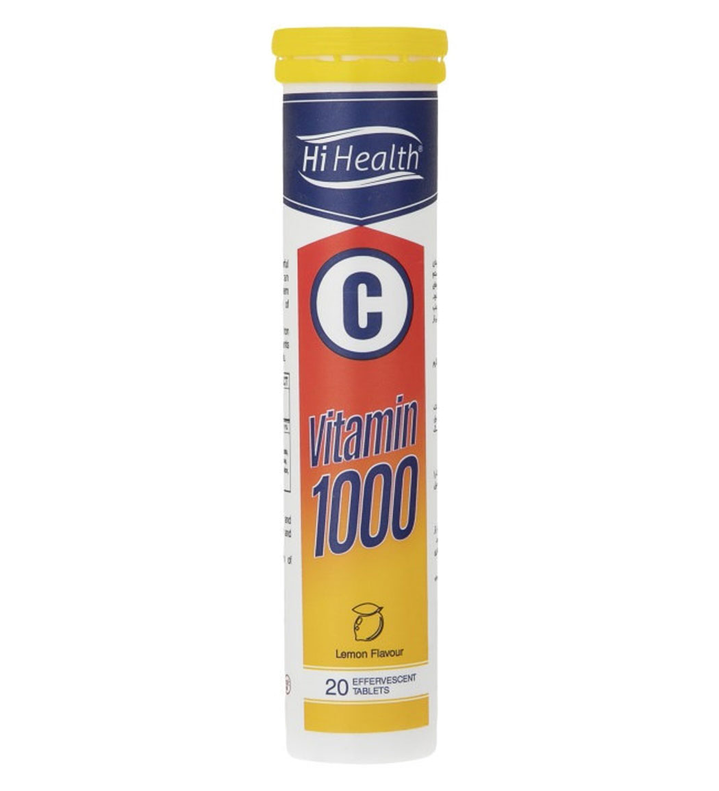 قرص جوشان Vitamin C 1000 با طعم لیمو بسته 20 عددی
