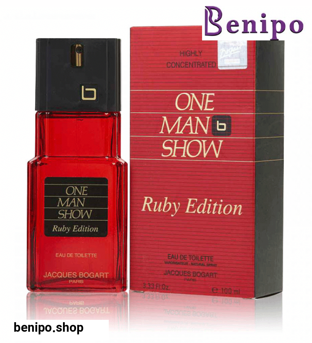 ادو تویلت مردانه مدل One Man Show Ruby Edition حجم 100میل