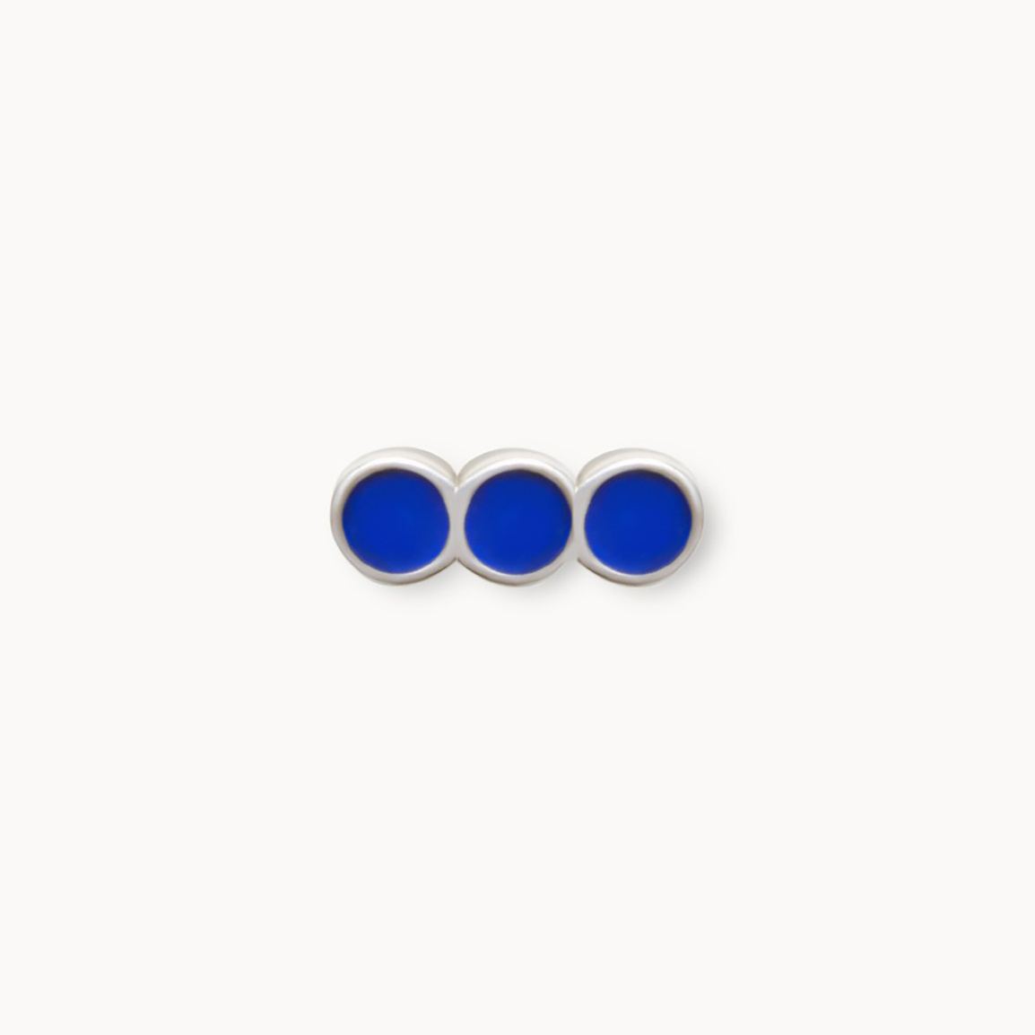 گوشواره نقره طرح S