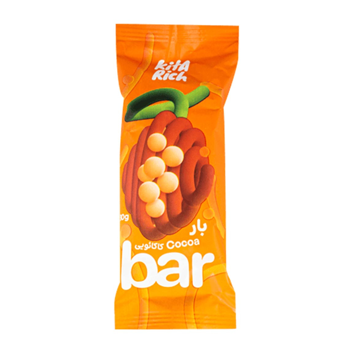 بار کاکائویی وزن 30 گرم