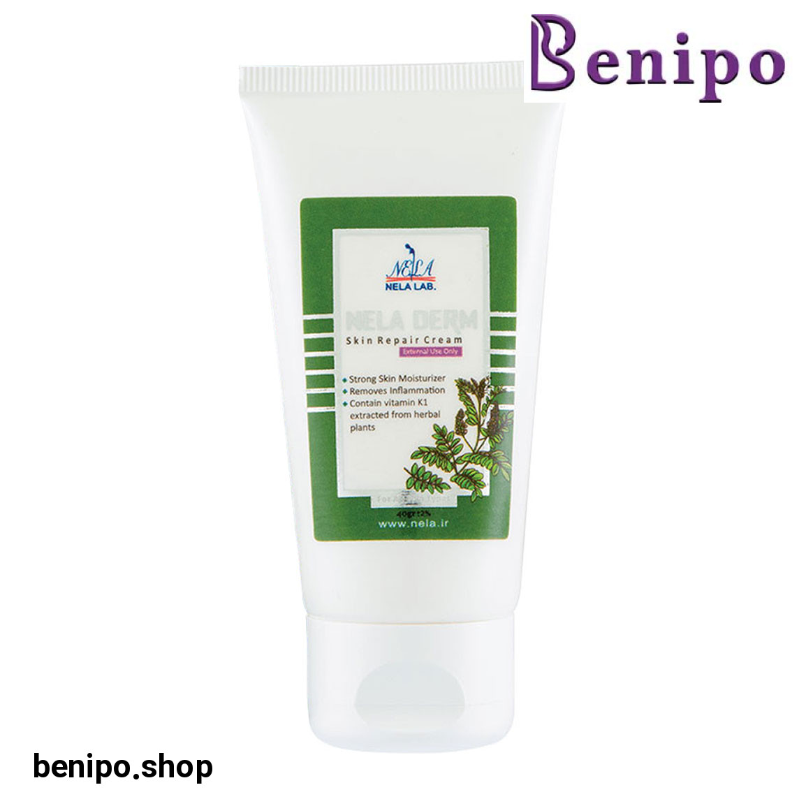 کرم ترمیم کننده پوست مدل Nela Derm وزن 40 گرم