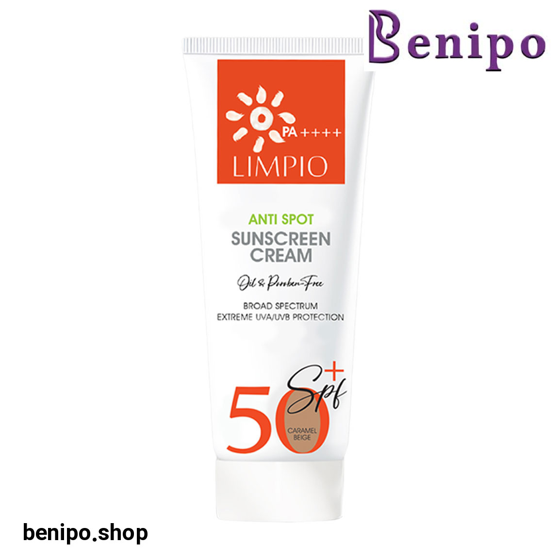 کرم ضدآفتاب رنگی مدل Anti Spot با SPF50 حجم 50 میلی لیتر