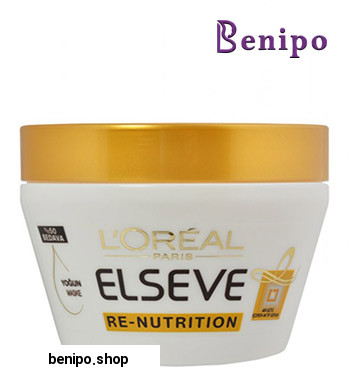 ماسک مو تغذیه کننده مدل Re-nutrition مناسب مو خشک و شکننده