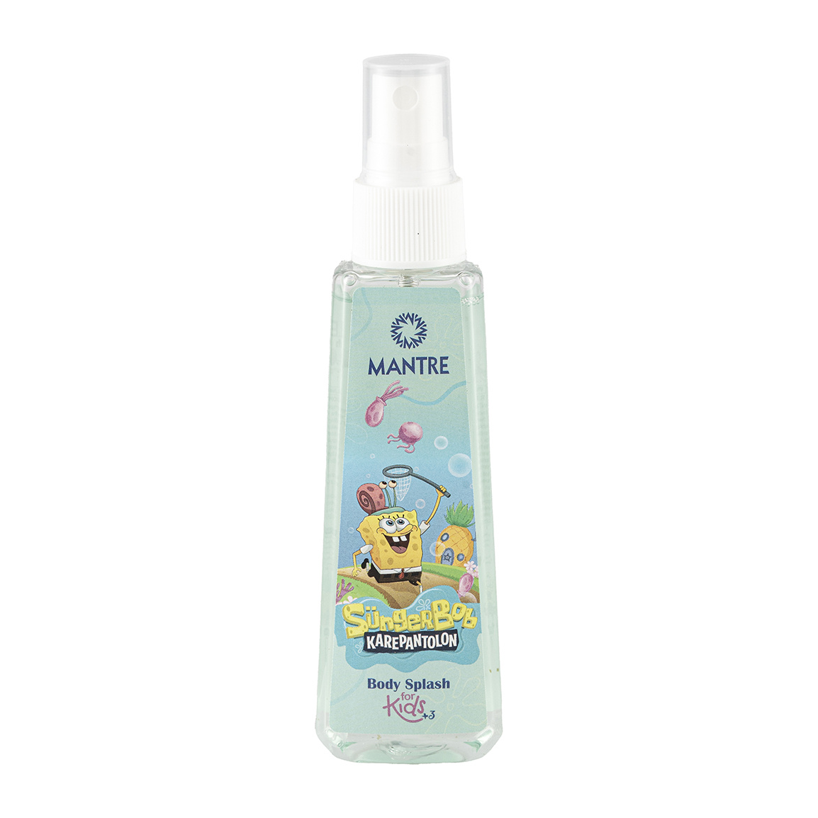 بادی اسپلش کودک مدل Sponge Bob حجم 80 میلی لیتر