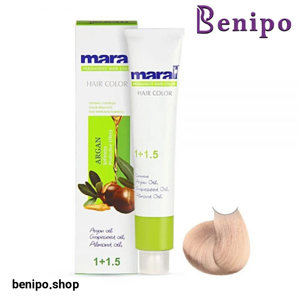 رنگ مو سری طبیعی Natural حجم 100 میلی لیتر