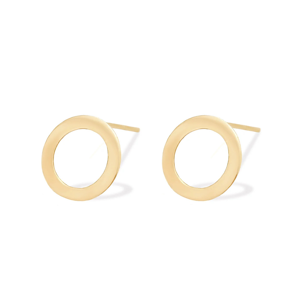 گوشواره طلا 18 عیار مدل میخی انسو
