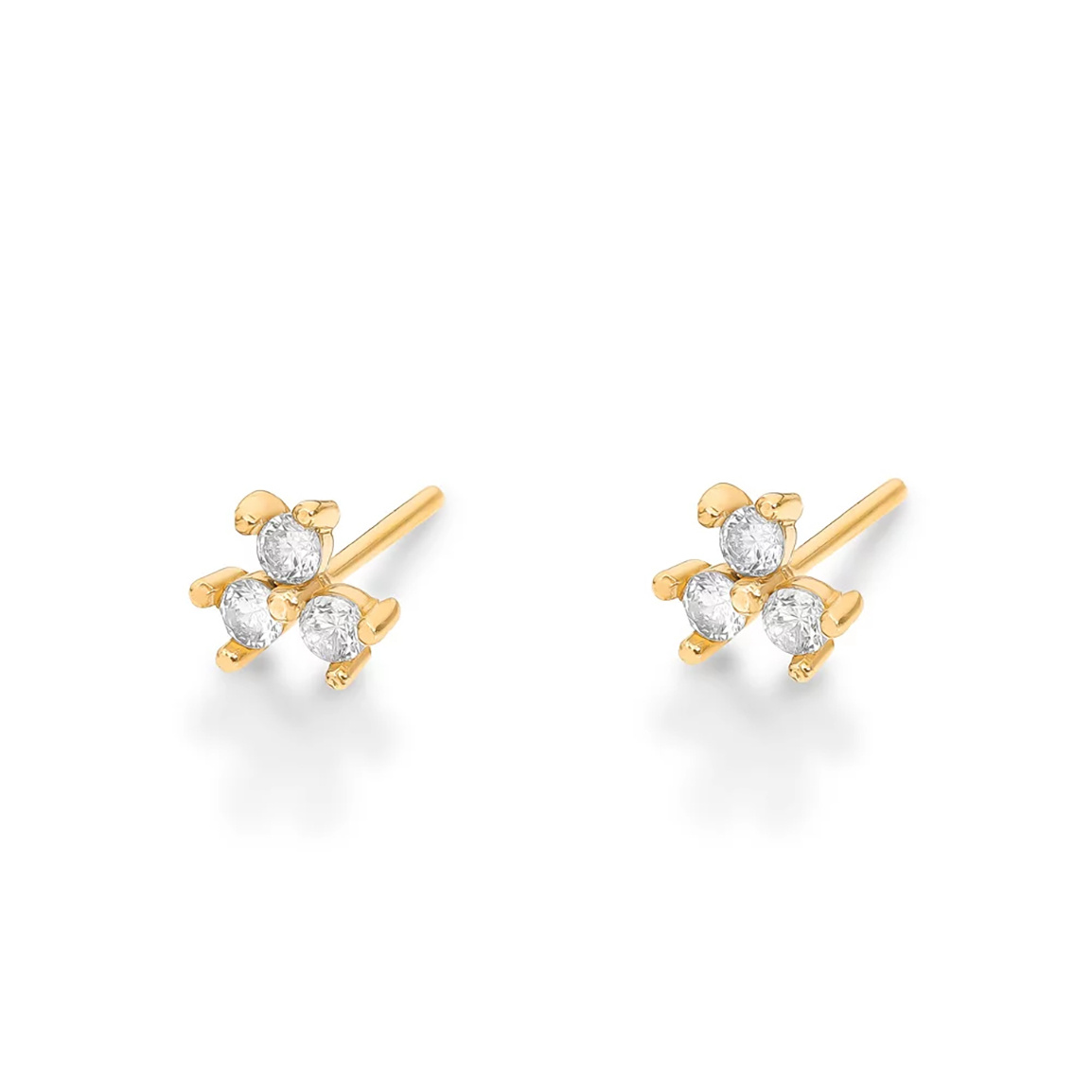 گوشواره طلا 18 عیار مدل سانیا
