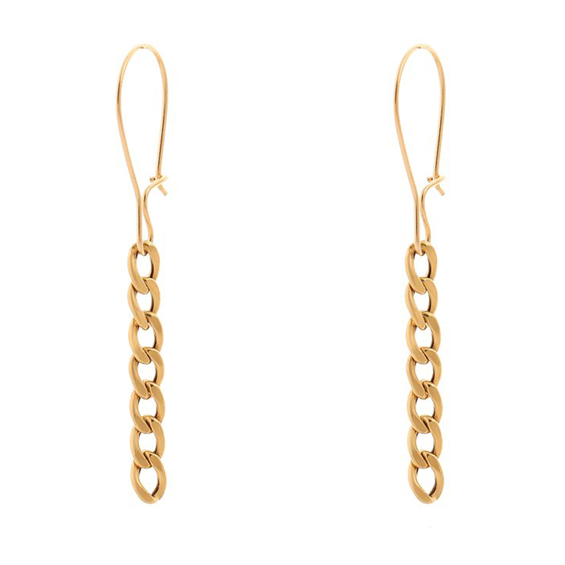 گوشواره طلا 18 عیار مدل کارتیه