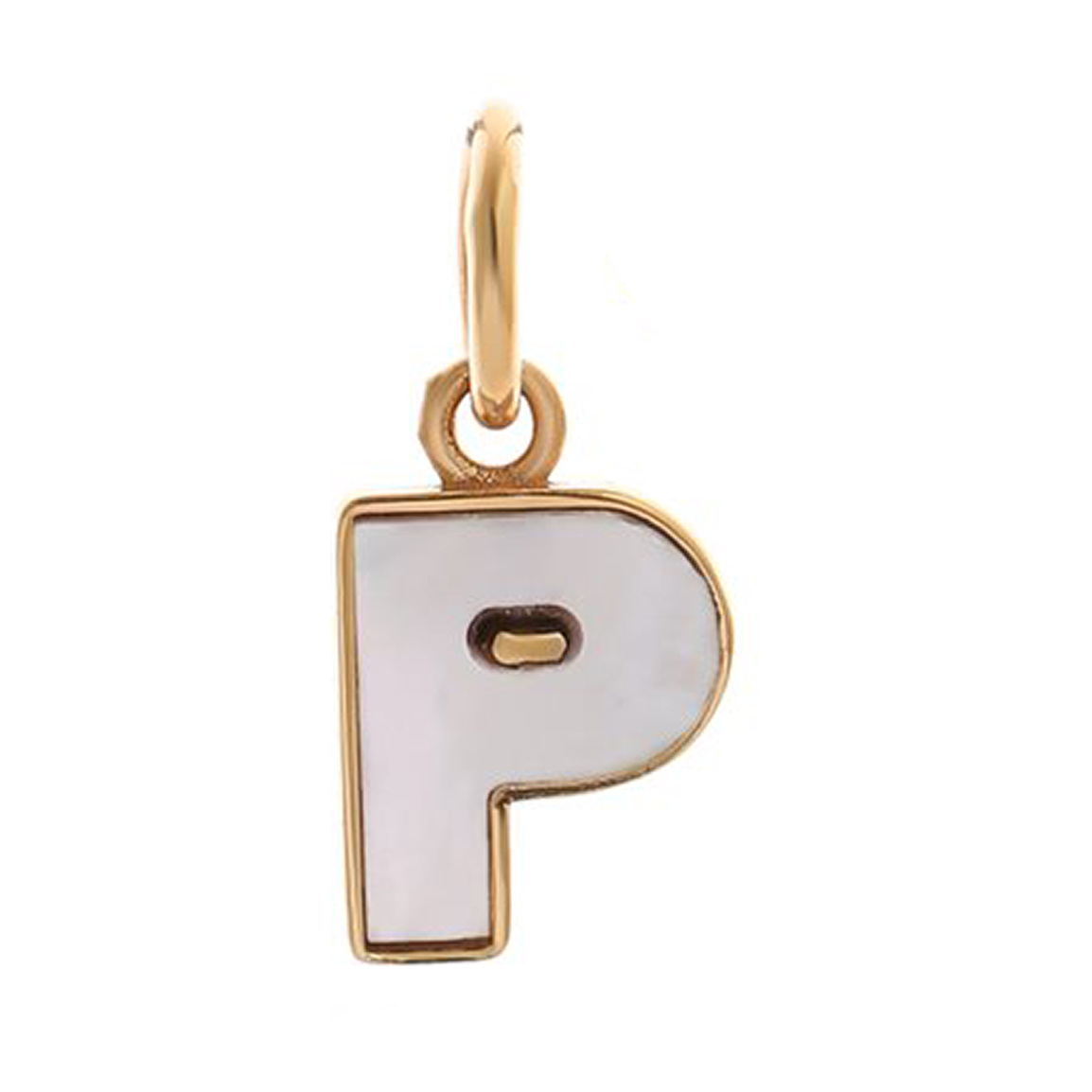 پلاک طلا 18 عیار مدل P کد N3518