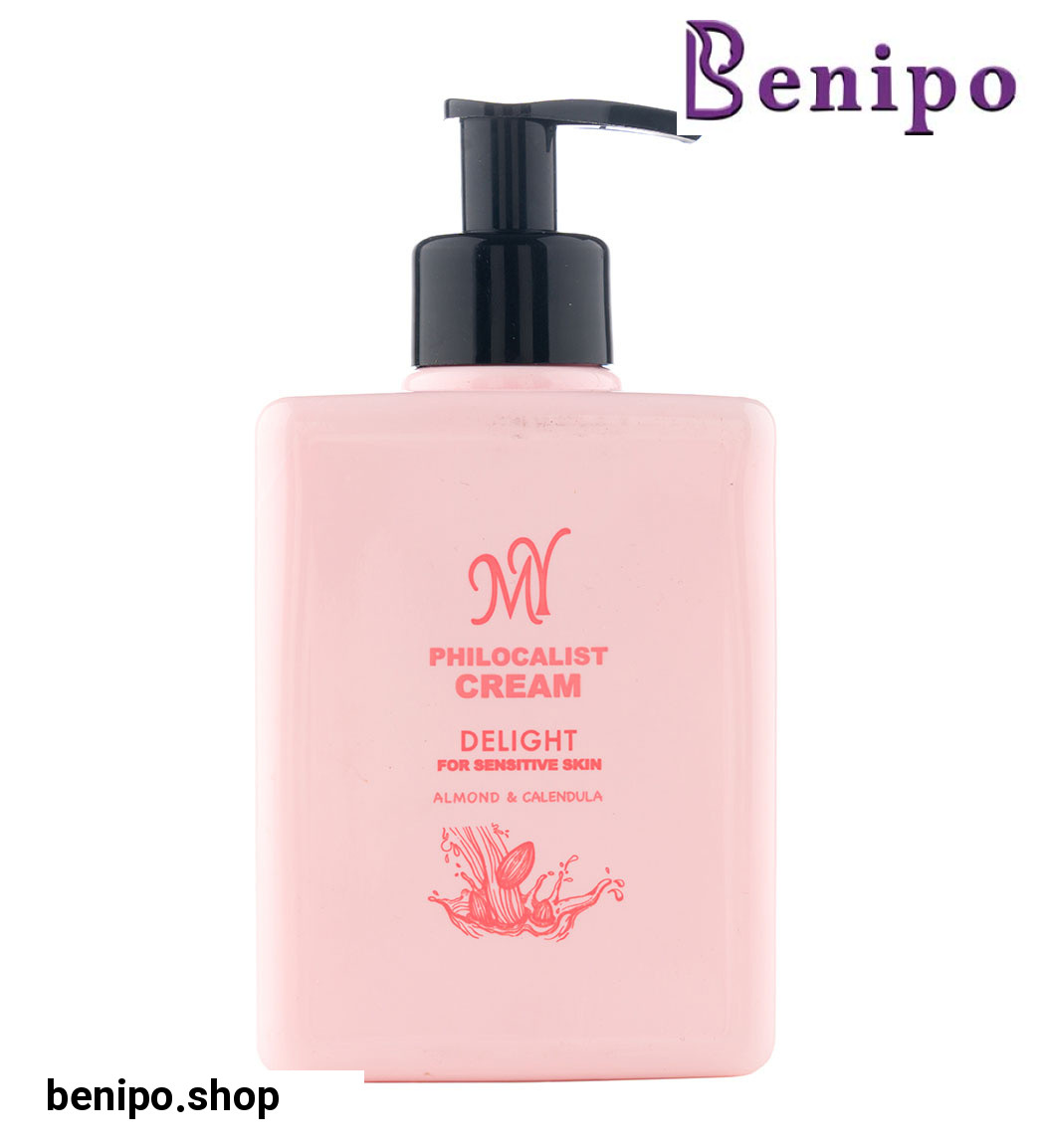 کرم مرطوب کننده مدل Delight مناسب پوست حساس 300 میلی لیتر