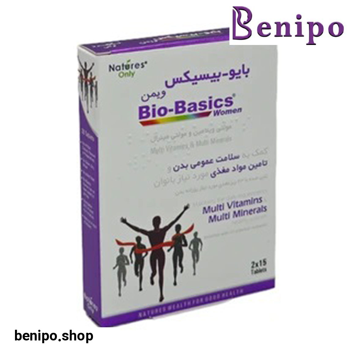 قرص مولتی ویتامین بانوان مدل Bio Basics بسته 30 عددی