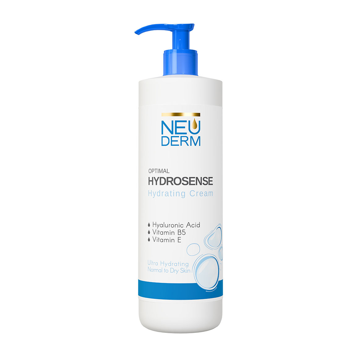 کرم آبرسان مدل Hydrosense مناسب پوست نرمال تا خشک حجم 450 میلی لیتر