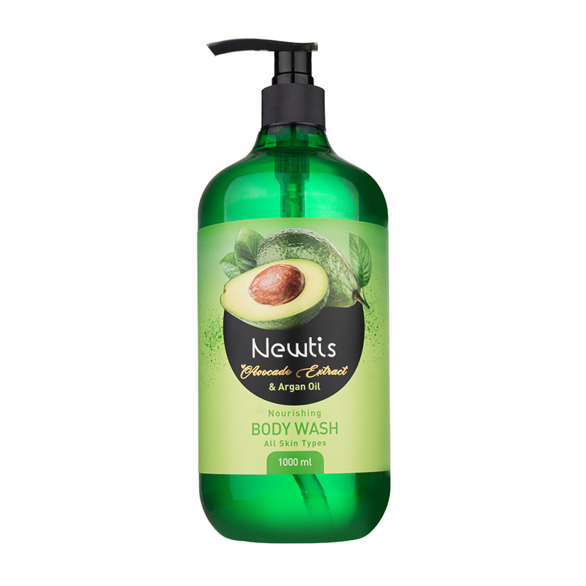 شامپو بدن مدل Avocado مناسب انواع پوست حجم 1000 میلی لیتر